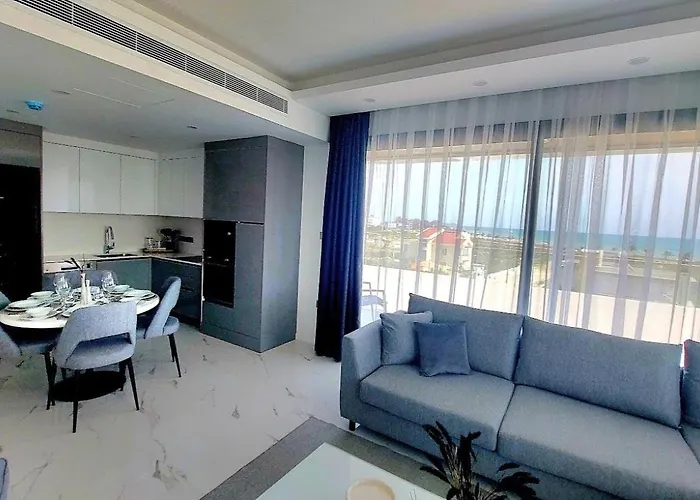 דירה Sea View - Panorama, Long Beach, Iskele, Cyprus Island *