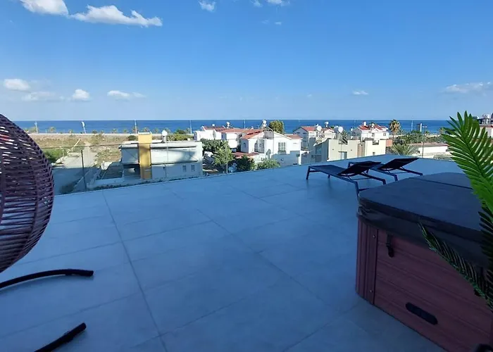 דירה Sea View - Panorama, Long Beach, Iskele, Cyprus Island *